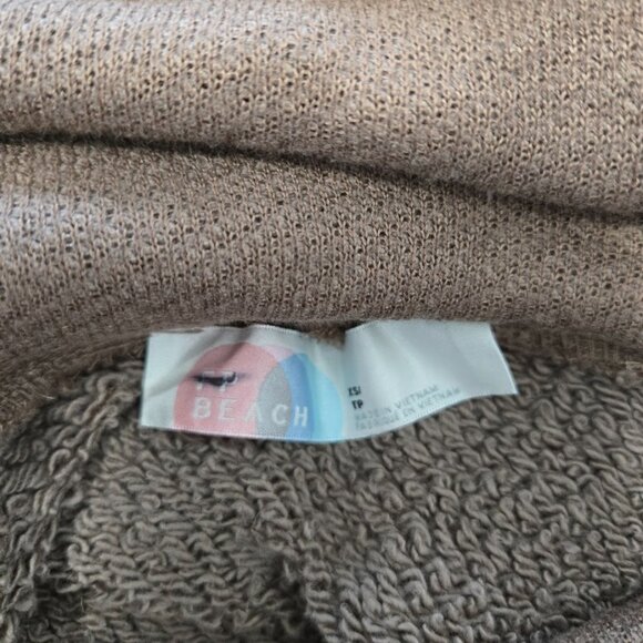 FREE PEOPLE Milley Co-ord Skirt Set brown Long Sleeve Top & Maxi Skirt Size XS - Picture 8 of 9